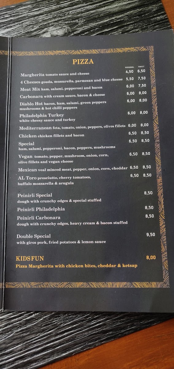 Menu Pizza Al Toro-4